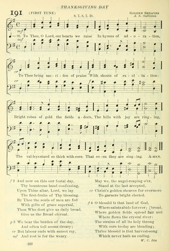The Church Hymnal: revised and enlarged in accordance with the action of the General Convention of the Protestant Episcopal Church in the United States of America in the year of our Lord 1892. (Ed. B) page 270
