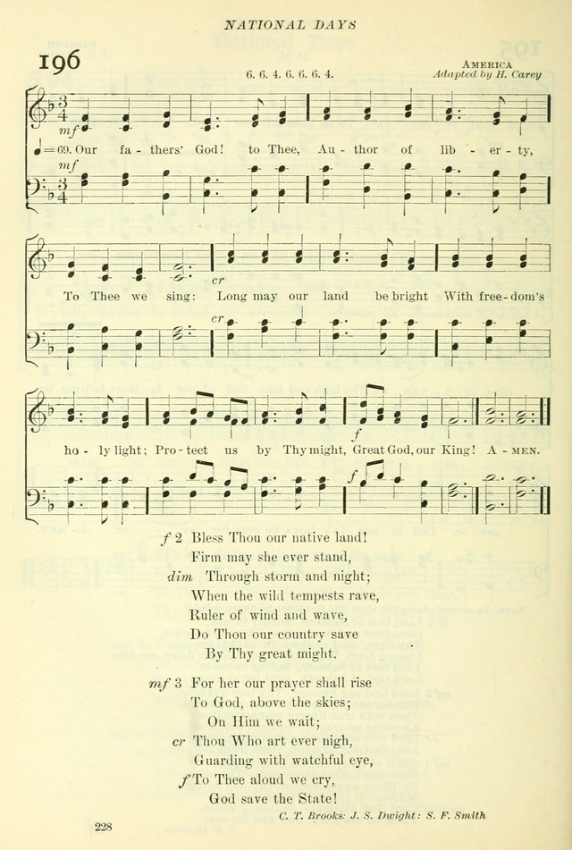 The Church Hymnal: revised and enlarged in accordance with the action of the General Convention of the Protestant Episcopal Church in the United States of America in the year of our Lord 1892. (Ed. B) page 276