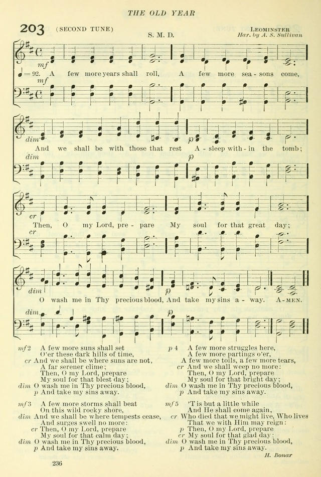 The Church Hymnal: revised and enlarged in accordance with the action of the General Convention of the Protestant Episcopal Church in the United States of America in the year of our Lord 1892. (Ed. B) page 284