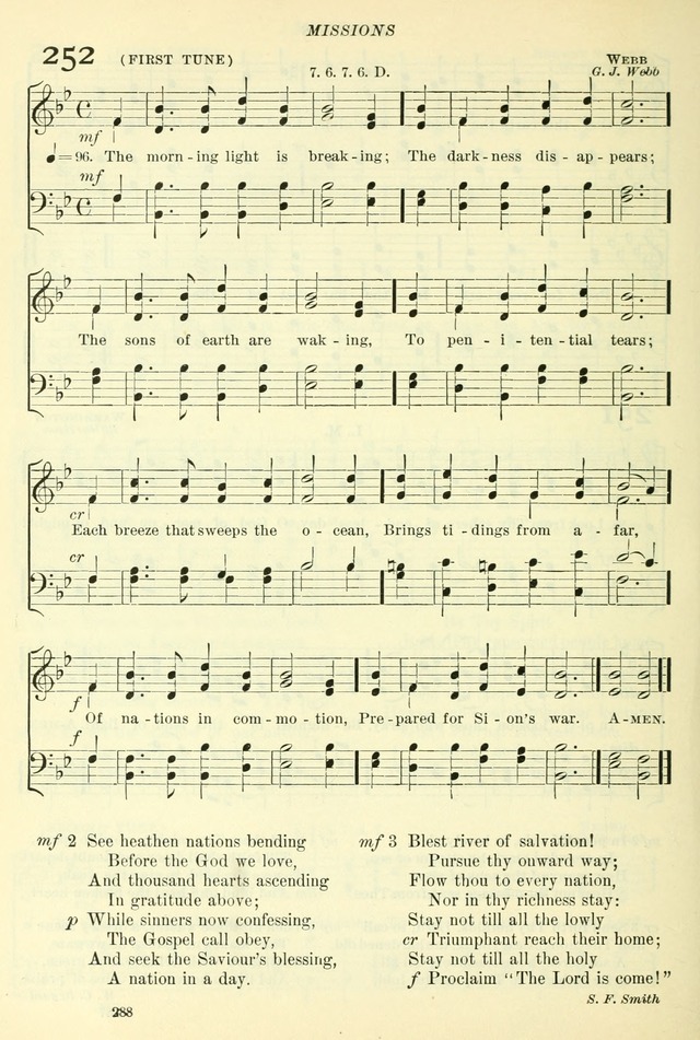 The Church Hymnal: revised and enlarged in accordance with the action of the General Convention of the Protestant Episcopal Church in the United States of America in the year of our Lord 1892. (Ed. B) page 336
