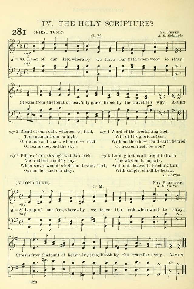 The Church Hymnal: revised and enlarged in accordance with the action of the General Convention of the Protestant Episcopal Church in the United States of America in the year of our Lord 1892. (Ed. B) page 368