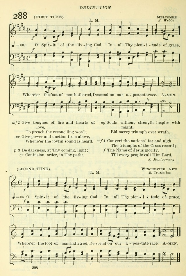 The Church Hymnal: revised and enlarged in accordance with the action of the General Convention of the Protestant Episcopal Church in the United States of America in the year of our Lord 1892. (Ed. B) page 376