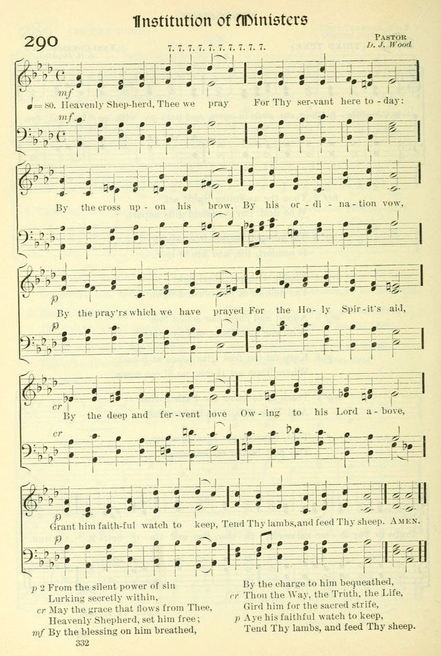 The Church Hymnal: revised and enlarged in accordance with the action of the General Convention of the Protestant Episcopal Church in the United States of America in the year of our Lord 1892. (Ed. B) page 380