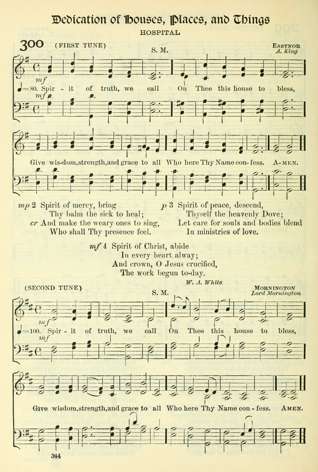 The Church Hymnal: revised and enlarged in accordance with the action of the General Convention of the Protestant Episcopal Church in the United States of America in the year of our Lord 1892. (Ed. B) page 392