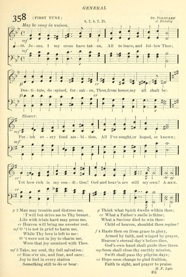 The Church Hymnal: revised and enlarged in accordance with the action of the General Convention of the Protestant Episcopal Church in the United States of America in the year of our Lord 1892. (Ed. B) page 459