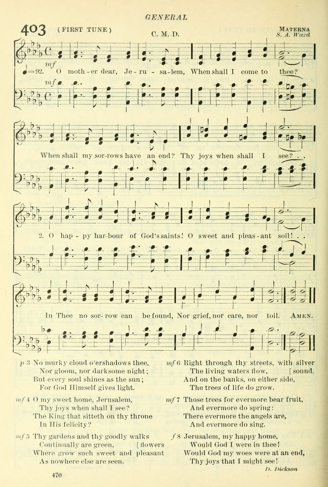 The Church Hymnal: revised and enlarged in accordance with the action of the General Convention of the Protestant Episcopal Church in the United States of America in the year of our Lord 1892. (Ed. B) page 518