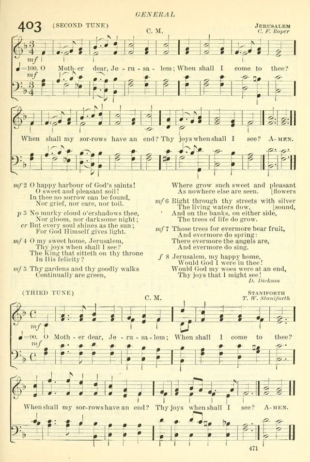 The Church Hymnal: revised and enlarged in accordance with the action of the General Convention of the Protestant Episcopal Church in the United States of America in the year of our Lord 1892. (Ed. B) page 519