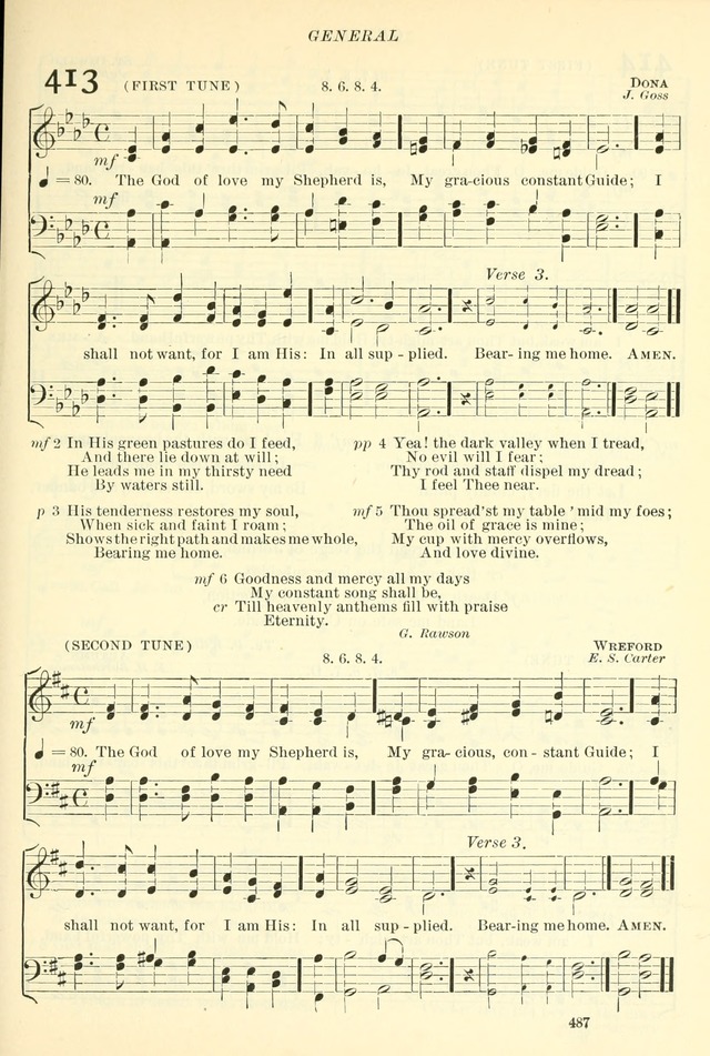 The Church Hymnal: revised and enlarged in accordance with the action of the General Convention of the Protestant Episcopal Church in the United States of America in the year of our Lord 1892. (Ed. B) page 535