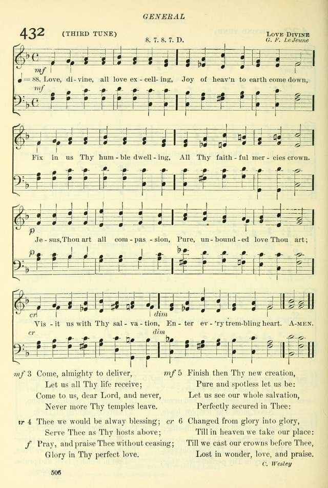 The Church Hymnal: revised and enlarged in accordance with the action of the General Convention of the Protestant Episcopal Church in the United States of America in the year of our Lord 1892. (Ed. B) page 554