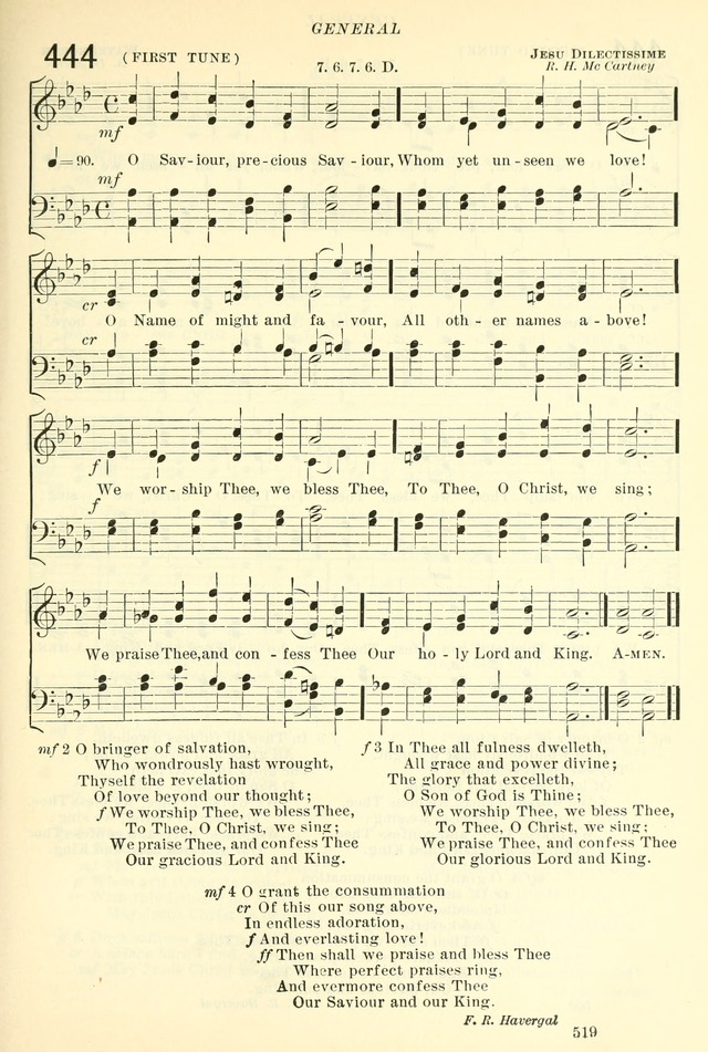 The Church Hymnal: revised and enlarged in accordance with the action of the General Convention of the Protestant Episcopal Church in the United States of America in the year of our Lord 1892. (Ed. B) page 567