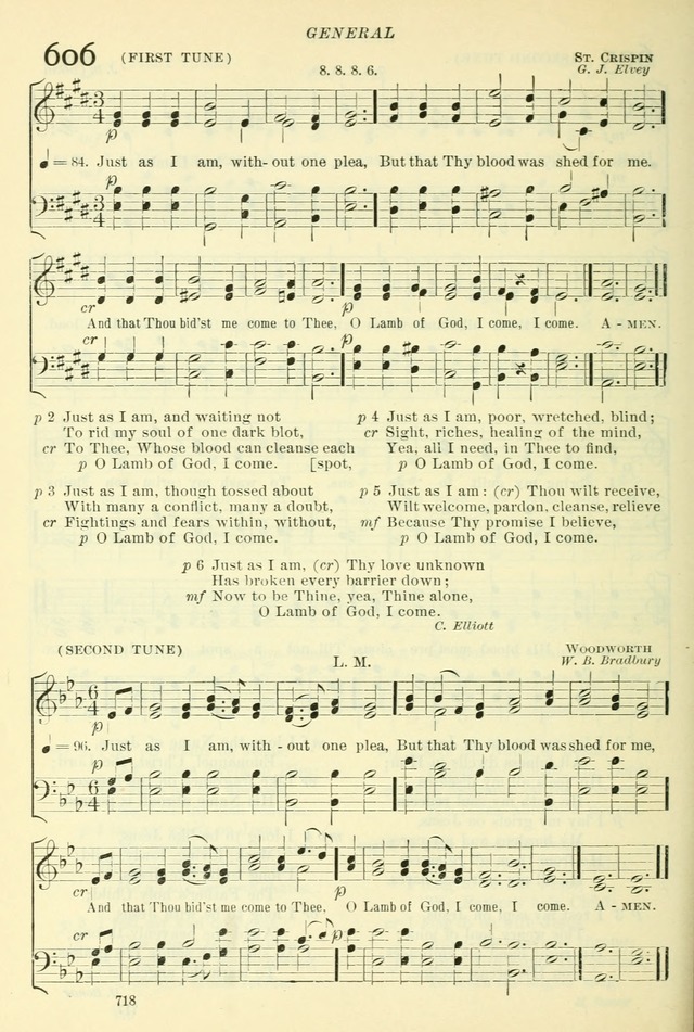 The Church Hymnal: revised and enlarged in accordance with the action of the General Convention of the Protestant Episcopal Church in the United States of America in the year of our Lord 1892. (Ed. B) page 766