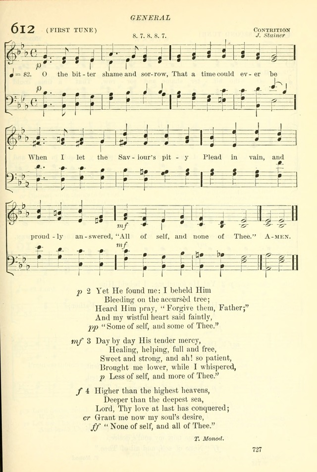 The Church Hymnal: revised and enlarged in accordance with the action of the General Convention of the Protestant Episcopal Church in the United States of America in the year of our Lord 1892. (Ed. B) page 775