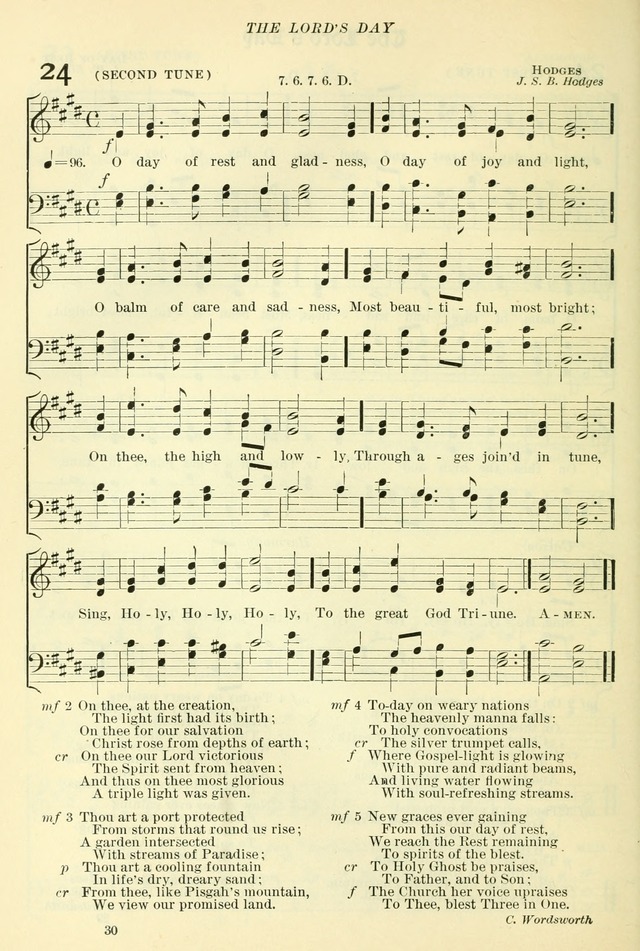 The Church Hymnal: revised and enlarged in accordance with the action of the General Convention of the Protestant Episcopal Church in the United States of America in the year of our Lord 1892. (Ed. B) page 78
