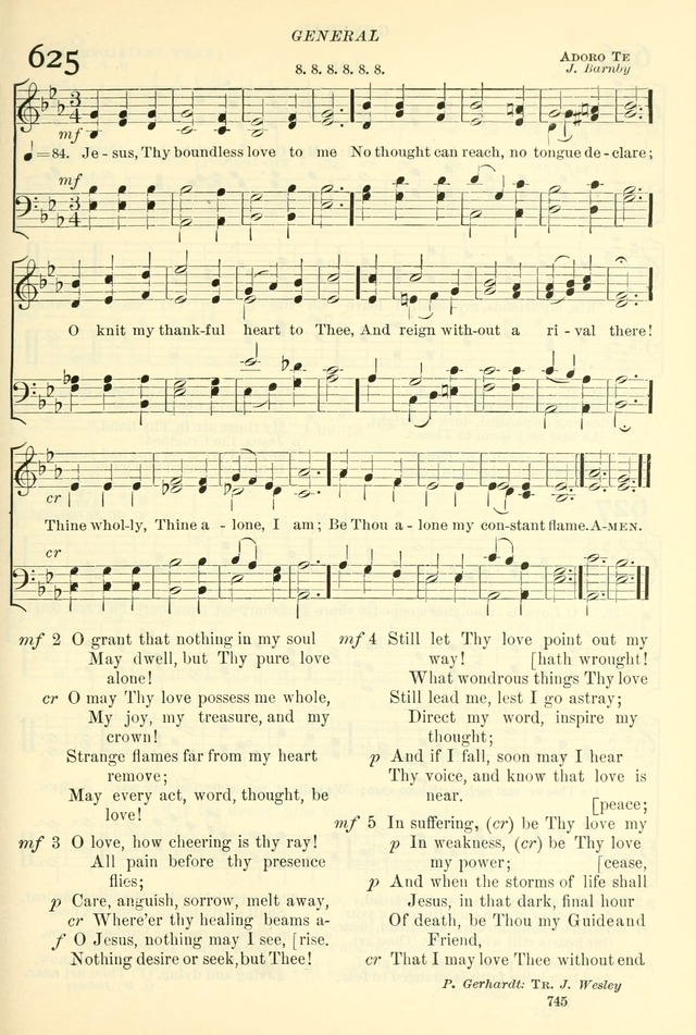 The Church Hymnal: revised and enlarged in accordance with the action of the General Convention of the Protestant Episcopal Church in the United States of America in the year of our Lord 1892. (Ed. B) page 793