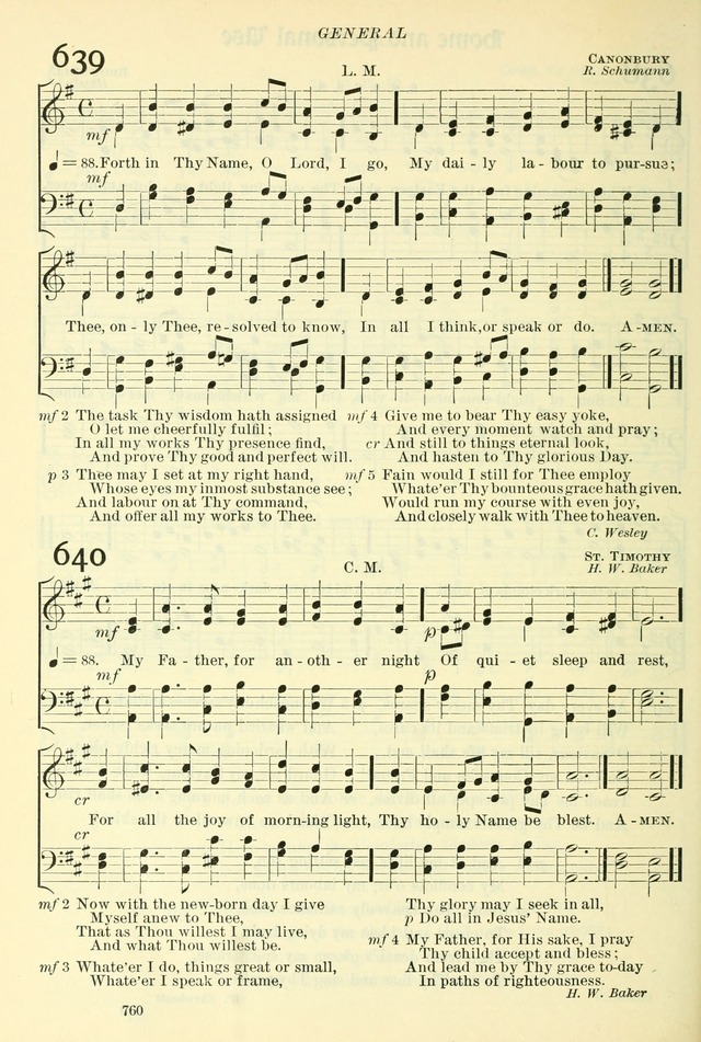 The Church Hymnal: revised and enlarged in accordance with the action of the General Convention of the Protestant Episcopal Church in the United States of America in the year of our Lord 1892. (Ed. B) page 808