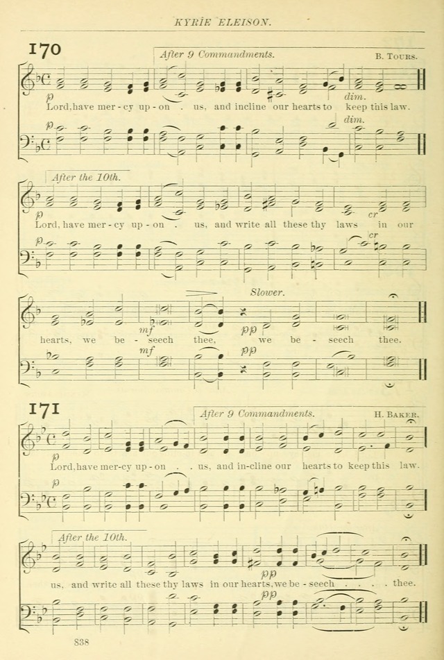 The Church Hymnal: revised and enlarged in accordance with the action of the General Convention of the Protestant Episcopal Church in the United States of America in the year of our Lord 1892. (Ed. B) page 886