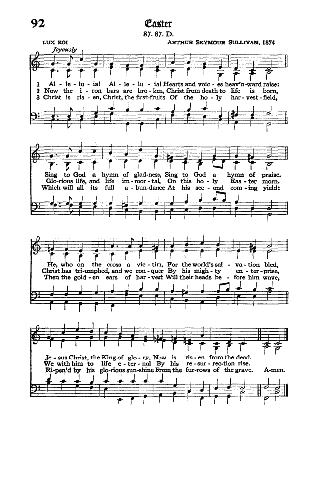The Hymnal of the Protestant Episcopal Church in the United States of America 1940 page 116