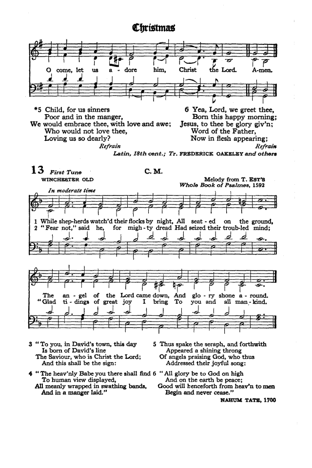 The Hymnal of the Protestant Episcopal Church in the United States of America 1940 page 17