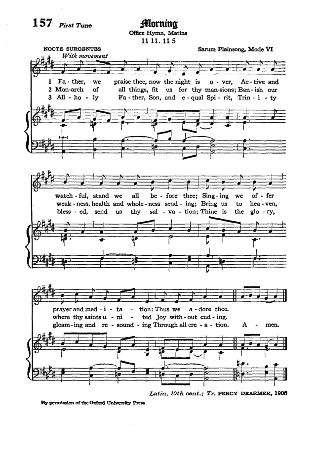 The Hymnal of the Protestant Episcopal Church in the United States of America 1940 page 202