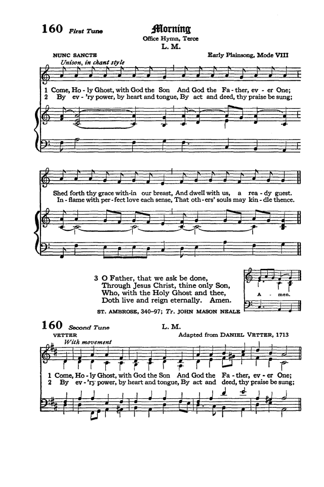The Hymnal of the Protestant Episcopal Church in the United States of America 1940 page 208