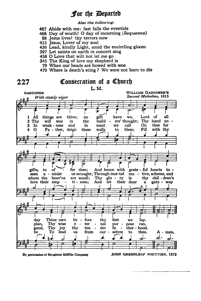 The Hymnal of the Protestant Episcopal Church in the United States of America 1940 page 287