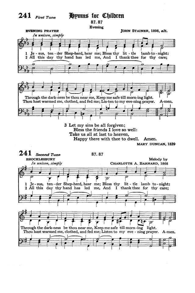 The Hymnal of the Protestant Episcopal Church in the United States of America 1940 page 302