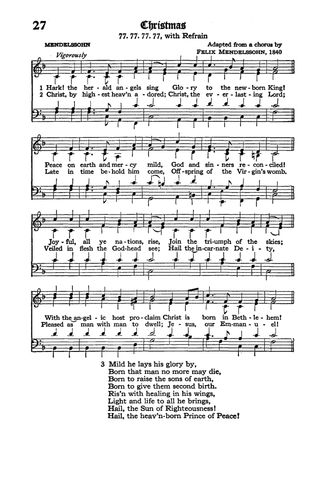The Hymnal of the Protestant Episcopal Church in the United States of America 1940 page 36