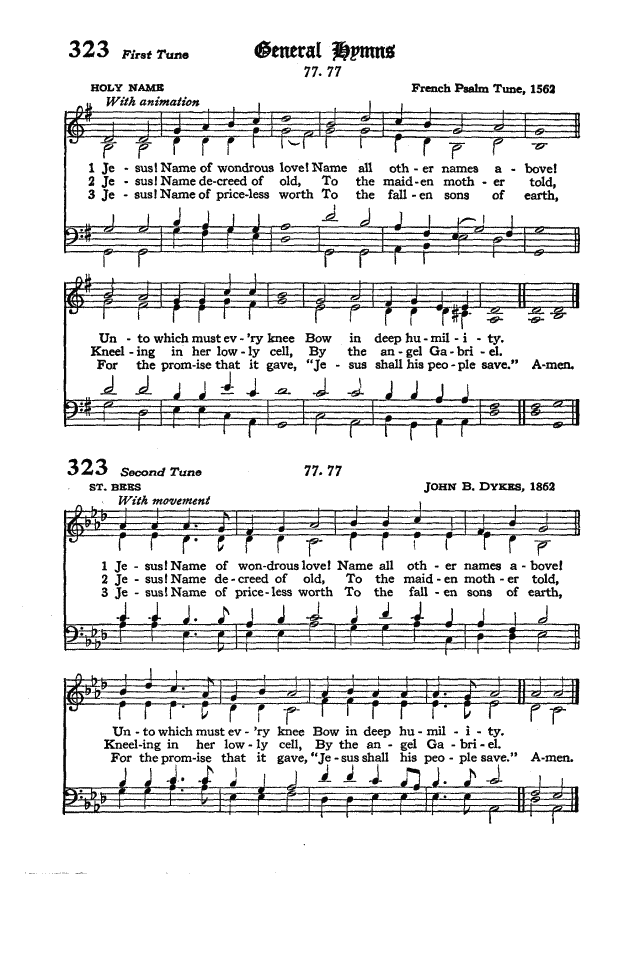 The Hymnal of the Protestant Episcopal Church in the United States of America 1940 page 390