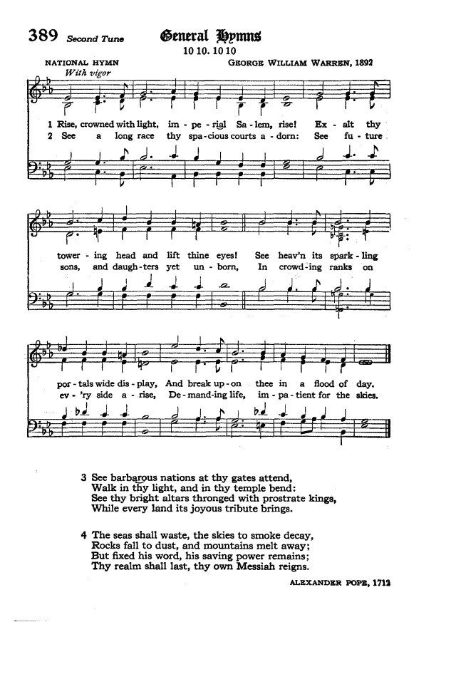 The Hymnal of the Protestant Episcopal Church in the United States of America 1940 page 461