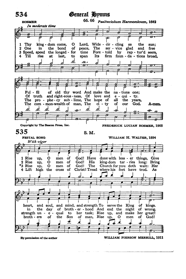 The Hymnal of the Protestant Episcopal Church in the United States of America 1940 page 613