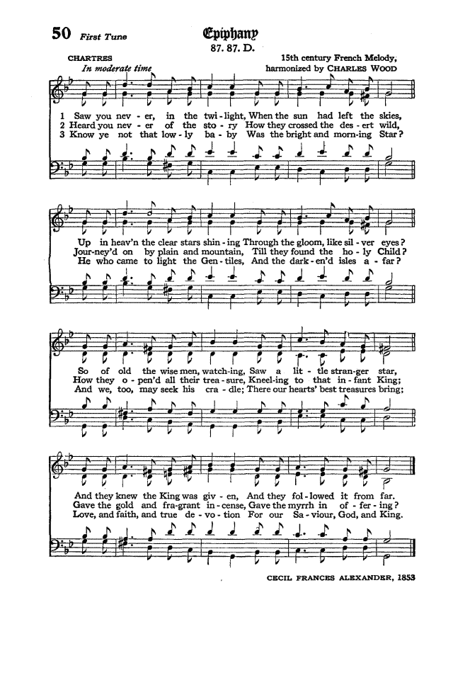 The Hymnal of the Protestant Episcopal Church in the United States of America 1940 page 66