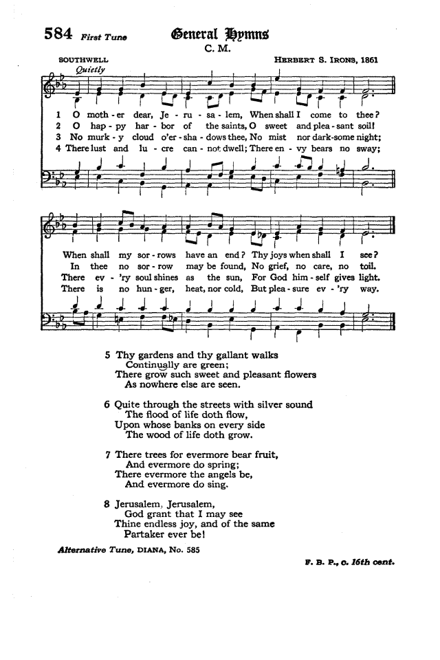 The Hymnal of the Protestant Episcopal Church in the United States of America 1940 page 670