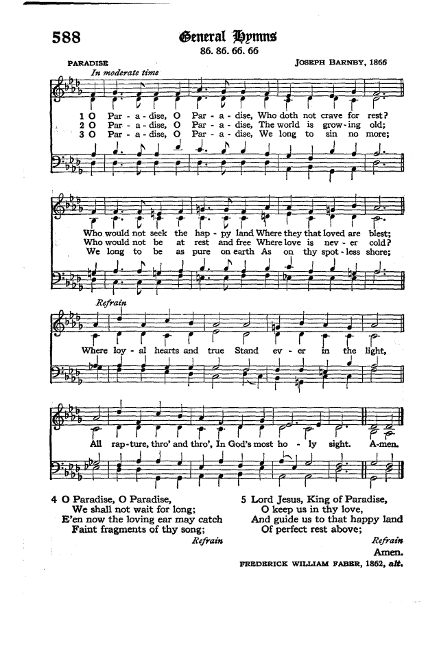 The Hymnal of the Protestant Episcopal Church in the United States of America 1940 page 676