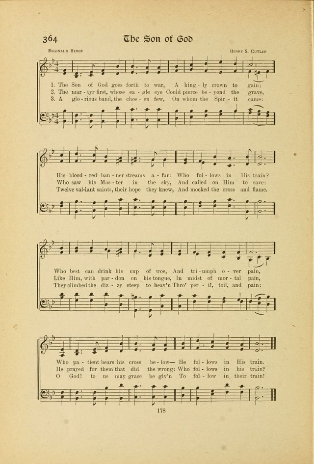 Hymns, Psalms and Gospel Songs: with responsive readings page 178