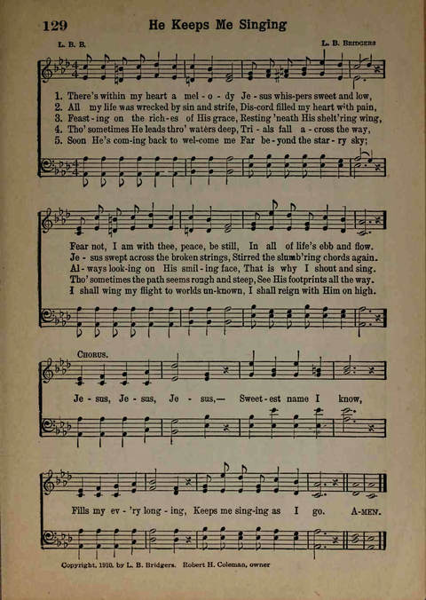 Hymns of Praise Number Two page 129