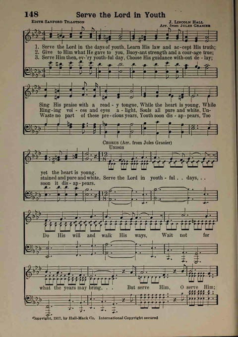 Hymns of Praise Number Two page 148