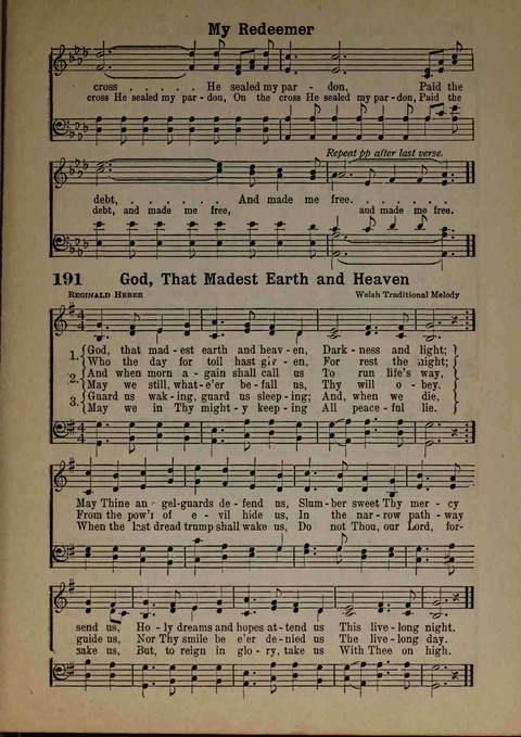 Hymns of Praise Number Two page 191