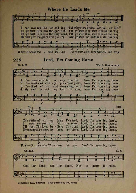 Hymns of Praise Number Two page 225