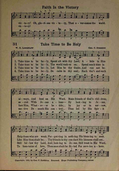 Hymns of Praise Number Two page 31