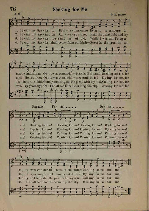 Hymns of Praise Number Two page 76