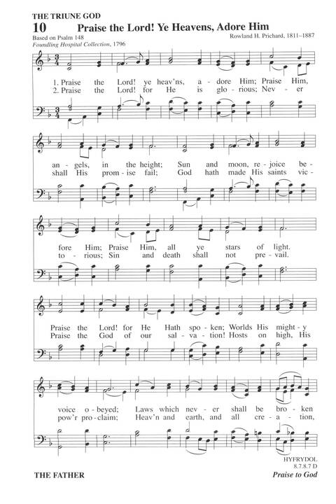 Hymns for a Pilgrim People: a congregational hymnal page 12