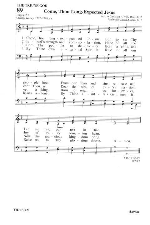Hymns for a Pilgrim People: a congregational hymnal page 121