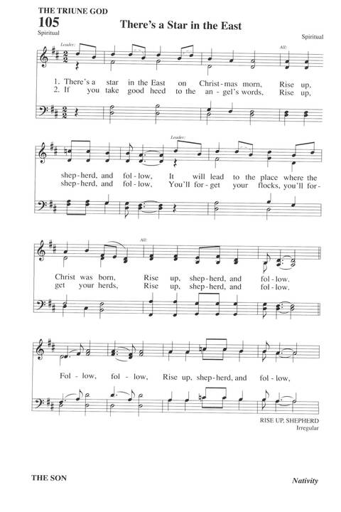 Hymns for a Pilgrim People: a congregational hymnal page 139