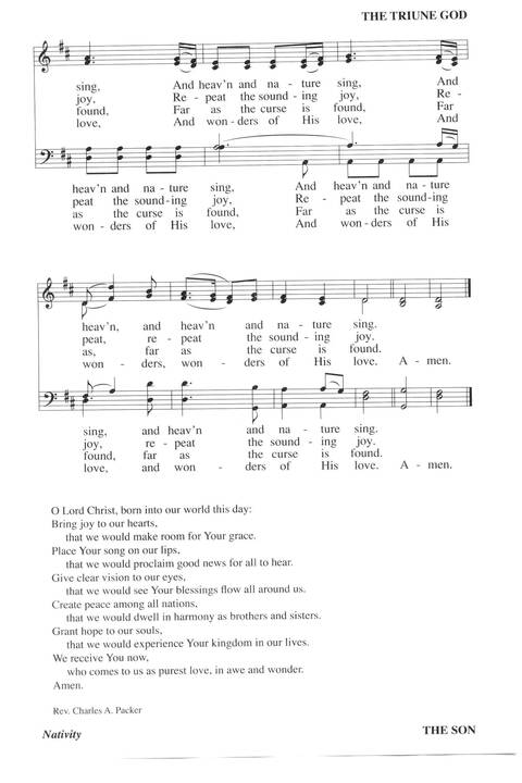 Hymns for a Pilgrim People: a congregational hymnal page 142