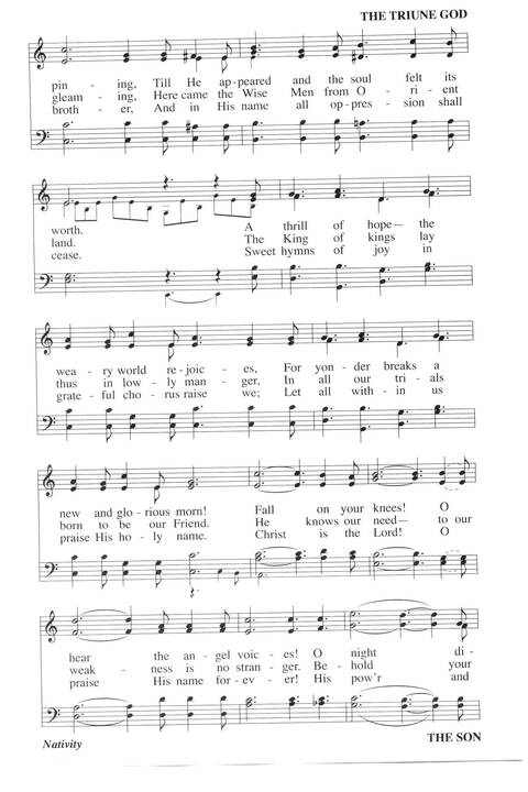 Hymns for a Pilgrim People: a congregational hymnal page 152