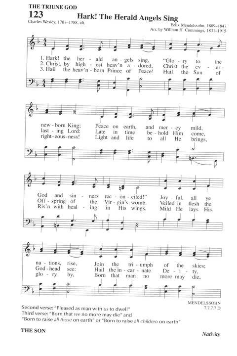 Hymns for a Pilgrim People: a congregational hymnal page 165