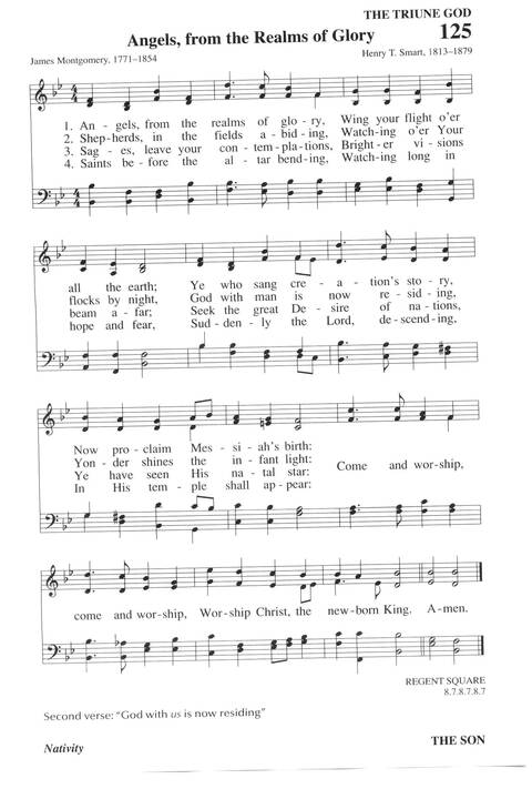 Hymns for a Pilgrim People: a congregational hymnal page 168