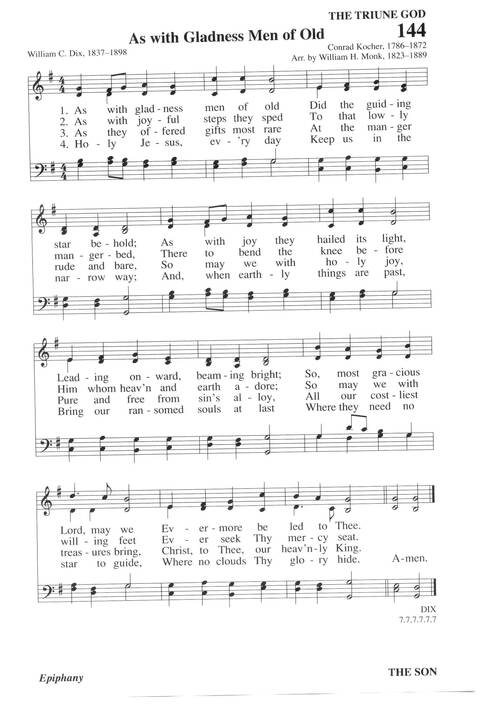 Hymns for a Pilgrim People: a congregational hymnal page 190