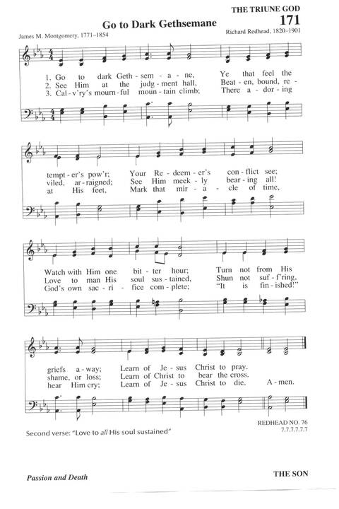 Hymns for a Pilgrim People: a congregational hymnal page 232