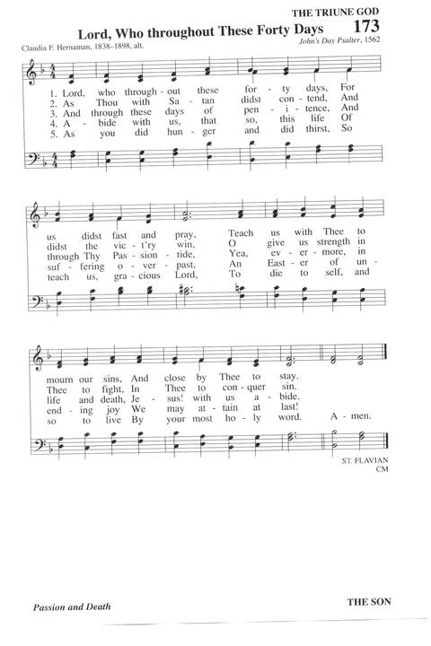 Hymns for a Pilgrim People: a congregational hymnal page 234